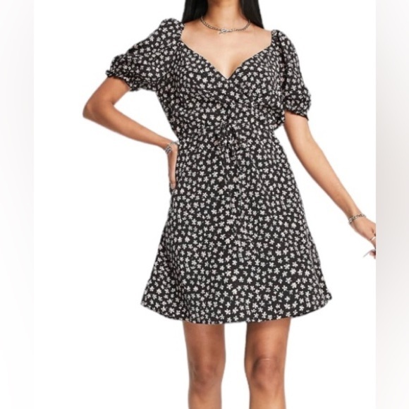 NWT French Connection Ditsy Floral Print Mini Dress Sz 6 - Picture 6 of 6